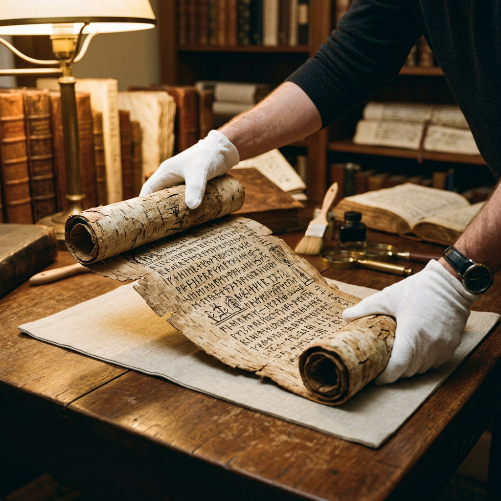 Rare 8th-Century 'Guptavidya' Scroll Discovered in West Bengal Reveals the Ethics of Esoteric Knowledge