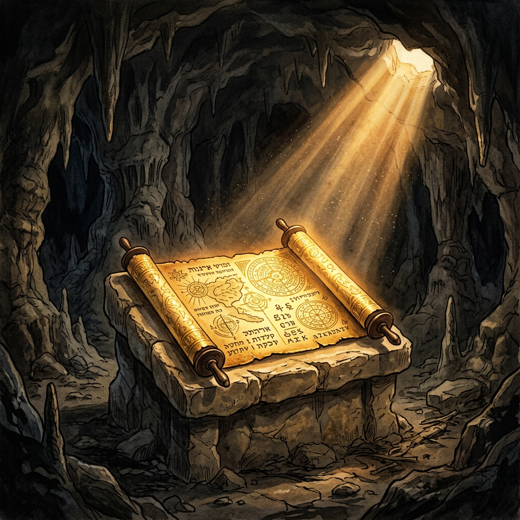 Rare 5th-Century 'Samkhya-Sarga' Scroll Discovered in Western Ghats Cave Explains Early Philosophical Cosmology