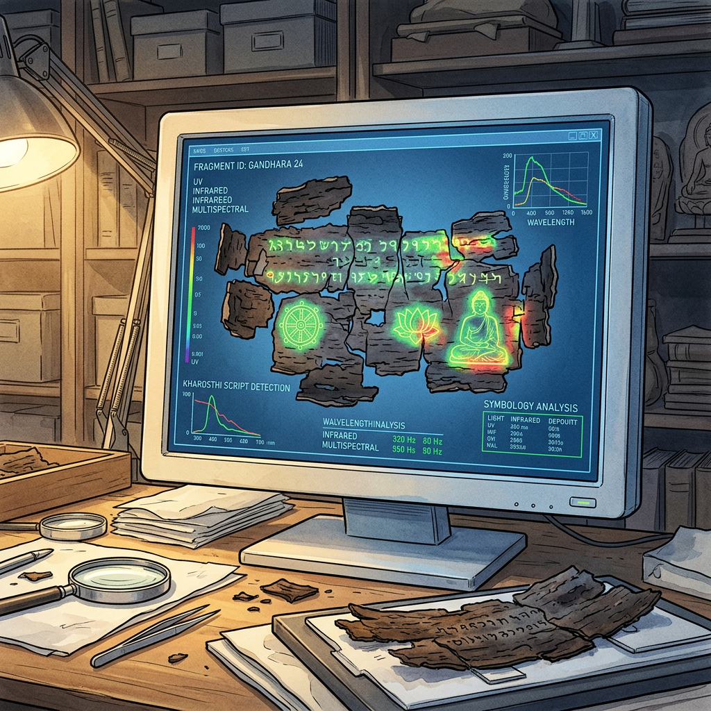 AI-Assisted Reconstruction of 4th-Century 'Yogachara-Veda' Fragments from Gandhara Unveils Early Syntheses of Mind and Ritual