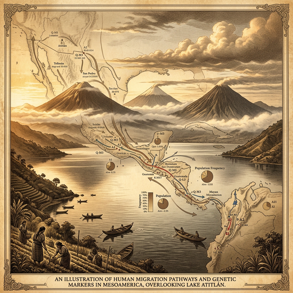 Genomic Study of 10,000-Year-Old Atitlán Remains Identifies Early Genetic Adaptation to High-Altitude Tropics