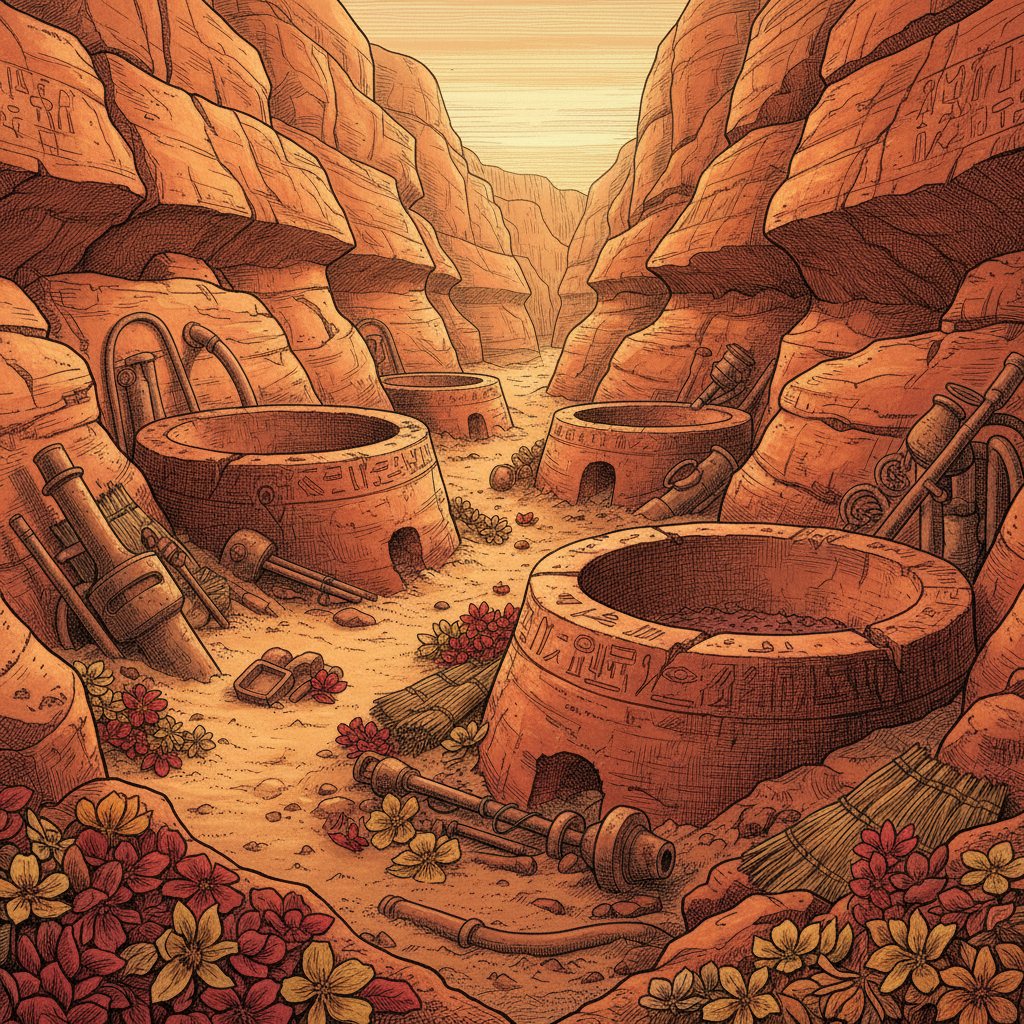 Rare Nabataean 'Rose Distilleries' Found in Jordan Point to Ancient Origins of Spring Flower Festivals