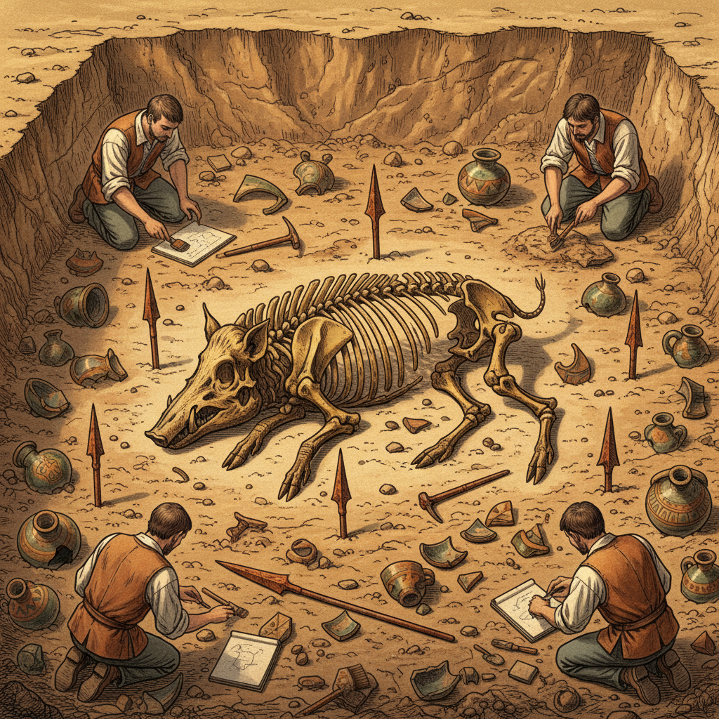 Discovery of 'Wild Boar' Ritual Pits in Germany Provides Earliest Evidence of Germanic 'Winter-to-Spring' Transitions