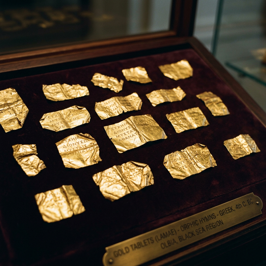 Orphic Gold Tablets Uncovered in Northern Greece Reveal a 4th-Century BCE 'Philosophy of Transmigration'