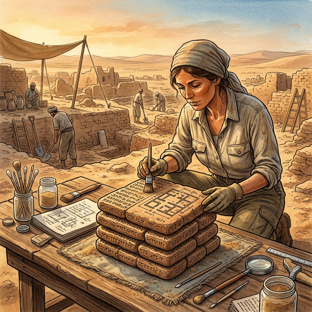 3,800-Year-Old 'Old Babylonian Academy of Subterranean Foundation-Physics' and Cuneiform Load-Bearing Tables Uncovered in Kish