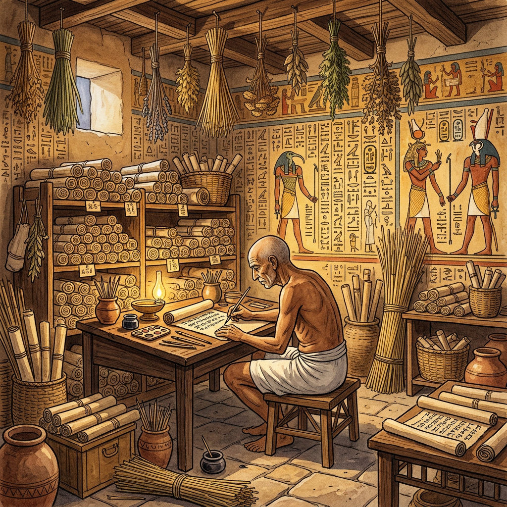 Pristine 18th-Dynasty 'Royal Embalmer’s Botanical Library' Uncovered in Saqqara with Rare Papyri on Medicinal Preservatives