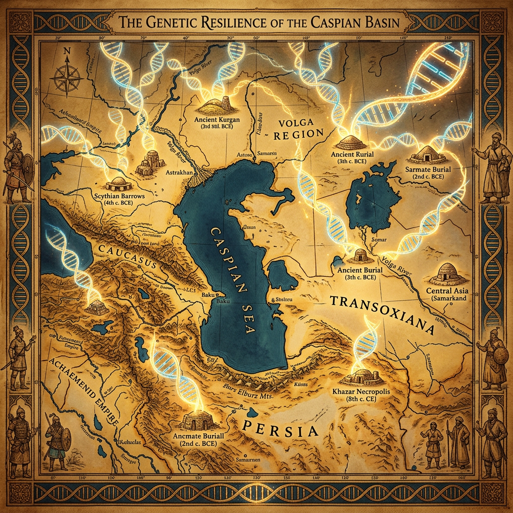 Genomic Study of 10,000-Year-Old 'Caspian-Black Sea' Foragers Identifies Earliest Genetic Markers for Resilience to Endemic Tick-Borne Encephalitis