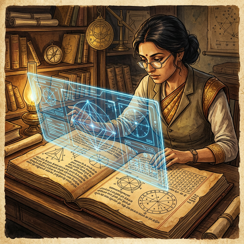 Computational Analysis of 10th-Century Siddhanta-Kaumudi-Bhasya Manuscripts Reveals Early Sanskrit Algorithms for Modeling Non-Linear Lunar Perigee Perturbations