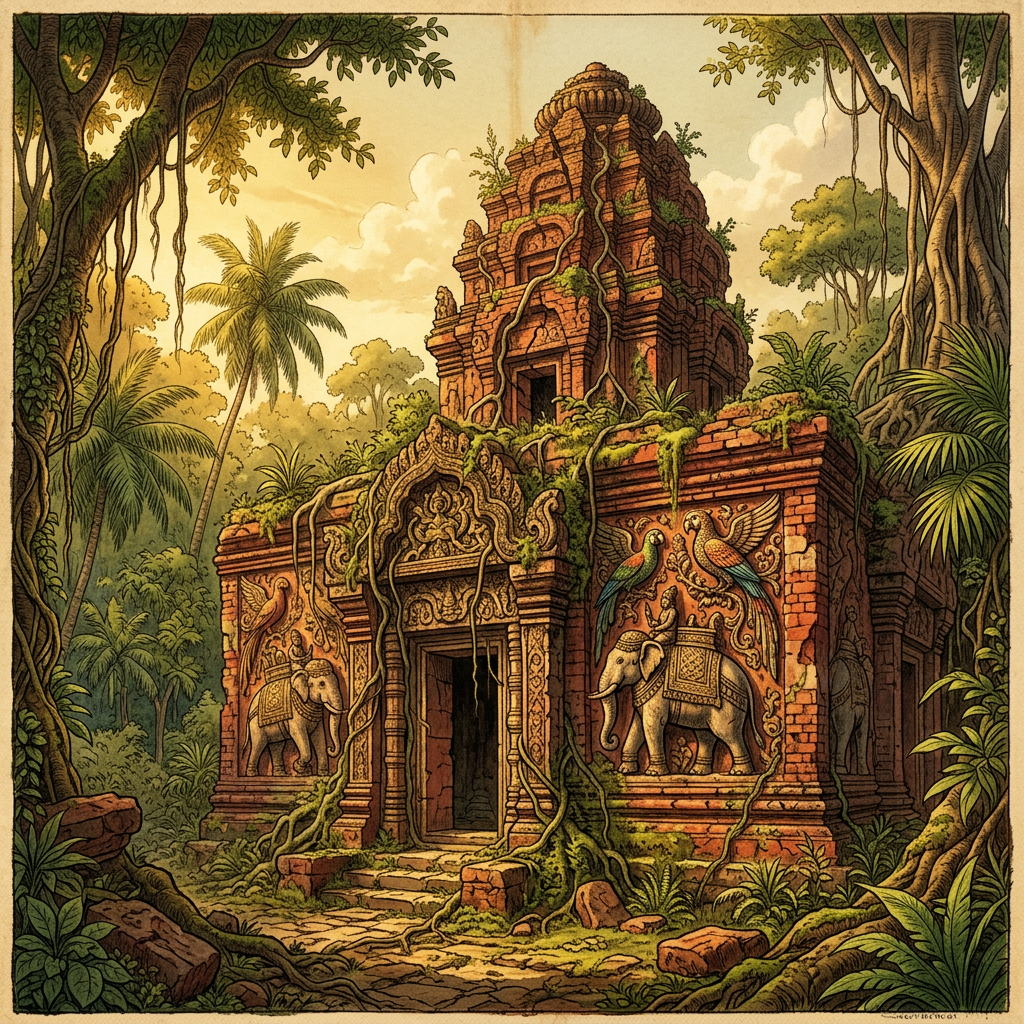 Discovery of a 10th-Century 'Tay Nguyen' Style Temple Dedicated to Forest Spirits in Vietnam’s Central Highlands