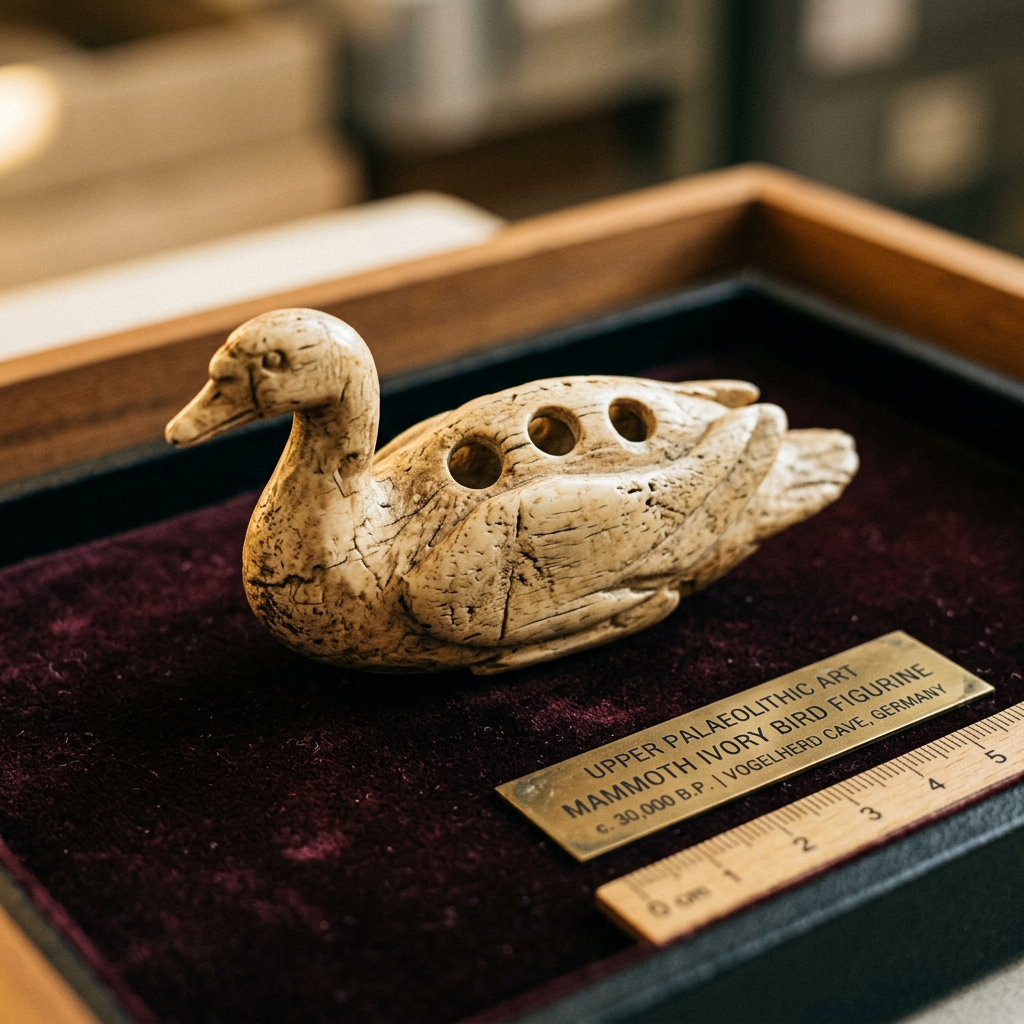 30,000-Year-Old 'Musical Bird' Ivory Sculpture Unearthed in Swabian Jura Rewrites Early Artistic Expression