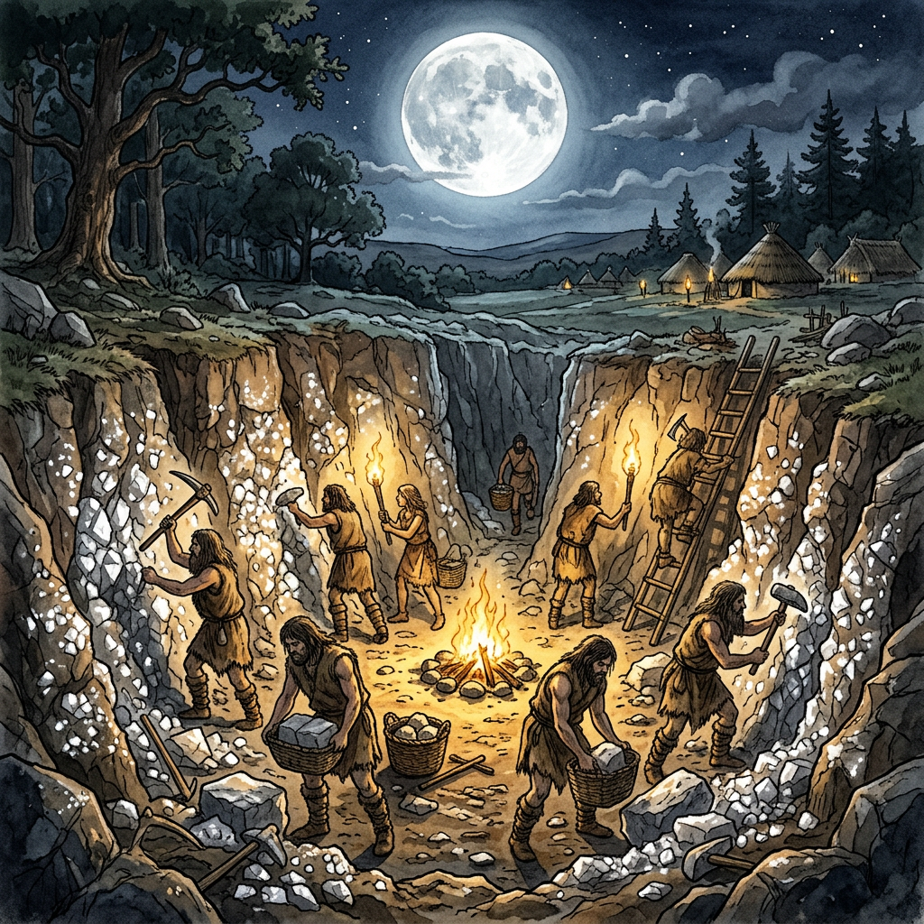 Archaeologists in Brittany Uncover Rare 'Moon-Catcher' Stone Pits Linked to Prehistoric Night Festivals