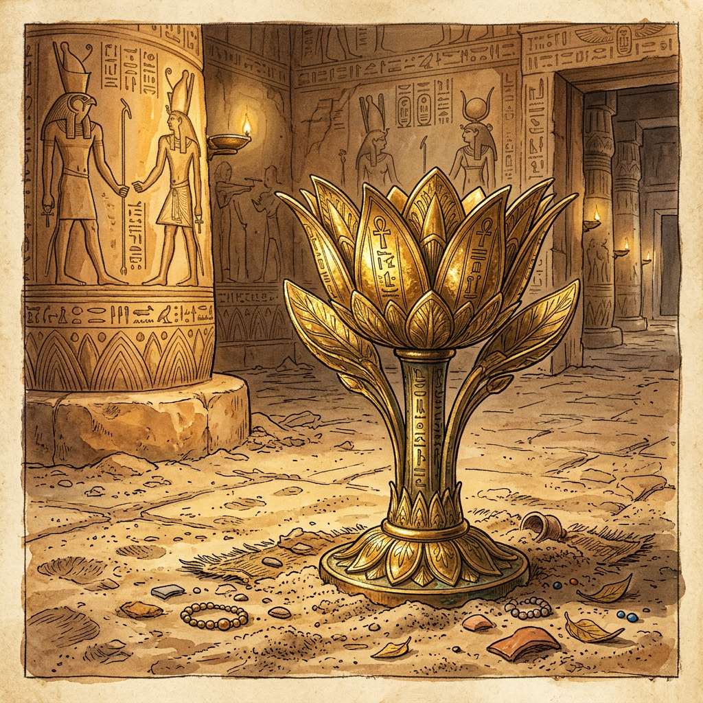 Archaeologists in Egypt Uncover 2,500-Year-Old 'Gilded-Bronze' Falcon Perches Pointing to the Origins of the 'Festival of the Divine Wings'