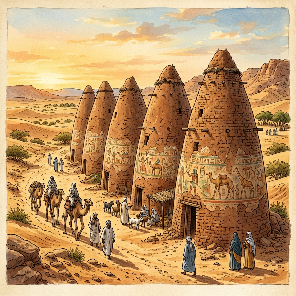 Massive 'Beehive-Shaped' Granary Ritual Sites in Sudan Reveal Origins of Ancient Kushite Harvest Festivals