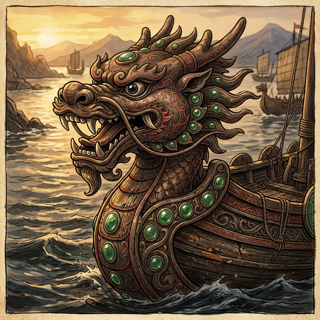 'Jade-Incrusted' Dragon-Prow Fragments Found in Zhejiang Point to 5,000-Year-Old Roots of 'River-Spirit' Racing Festivals