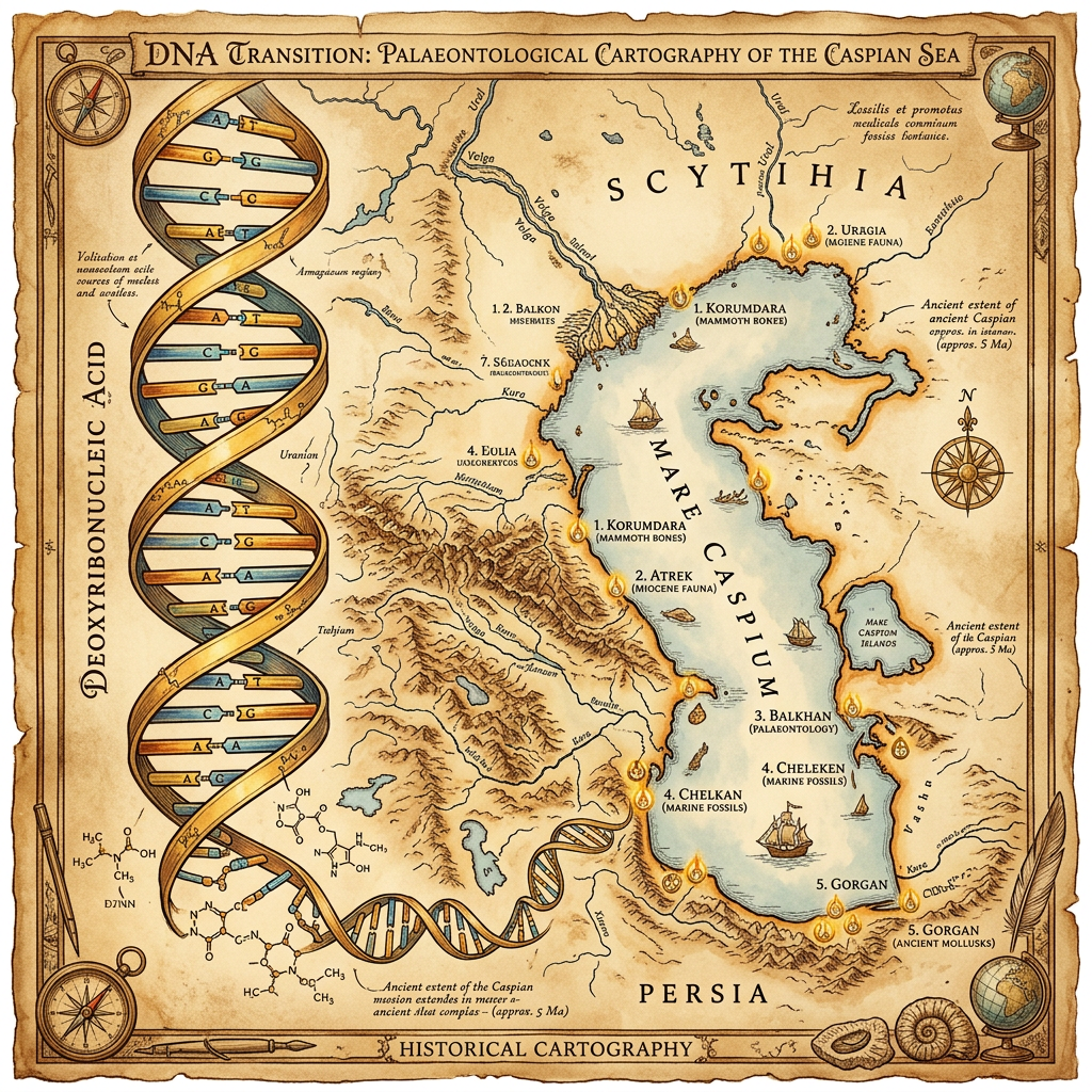 Paleogenomic Analysis of 14,000-Year-Old 'Caspian Basin' Remains Identifies Earliest Genetic Adaptation to Endemic Hydrocarbon Seep Toxicity