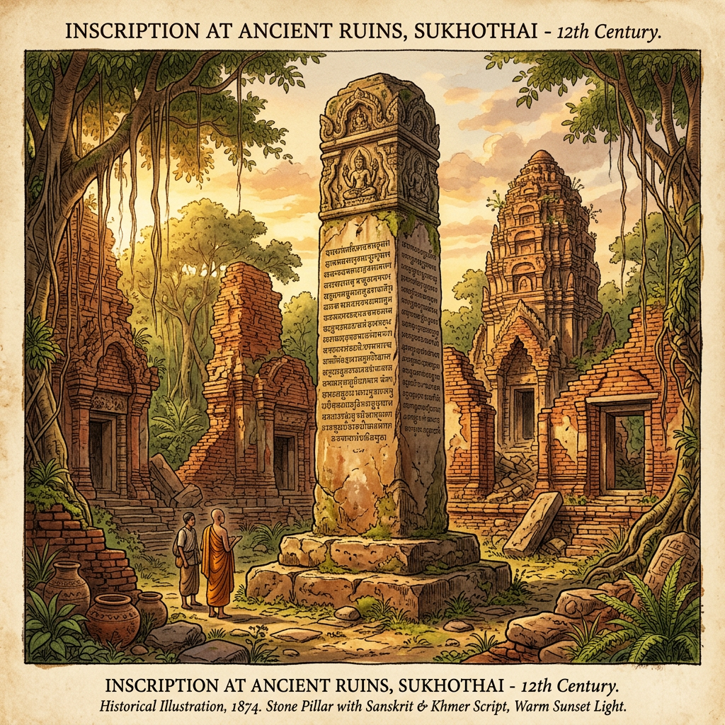 Rare 6th-Century 'Buddhist-Sanskrit' Stele Discovered in Central Vietnam Highlights Early Maritime Influence