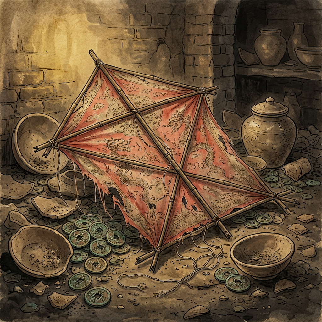 Rare 2,000-Year-Old 'Silk-Wrapped' Bamboo Kites Discovered in Sichuan Trace Origins of Ancient 'Sky-Greeting' Spring Festivals