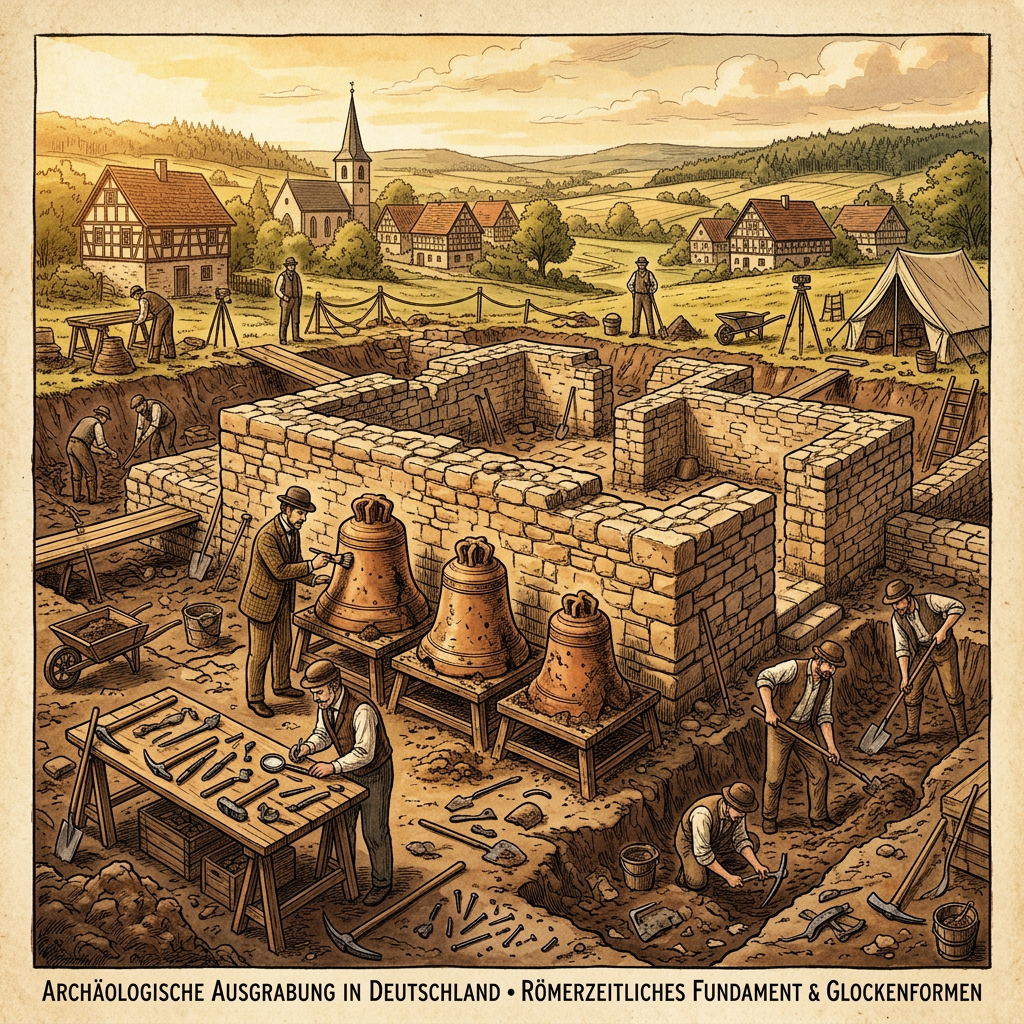 Discovery of a 2nd-Century Roman 'Guild of Imperial Bell-Founders' in Ancient Trier with Intact Bronze Acoustic-Testing Chambers