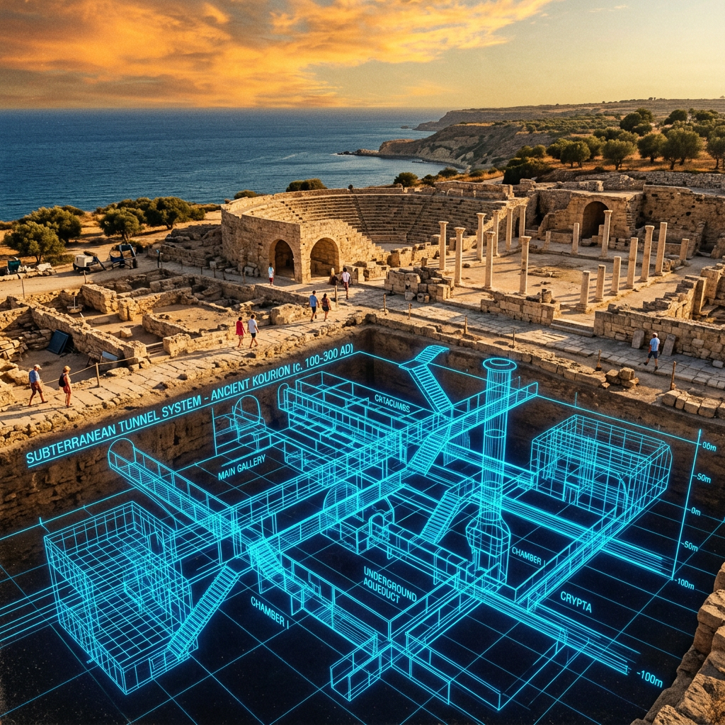 Revolutionary 'Muon-GPR' Hybrid Technology Successfully Maps Hidden Aqueducts Beneath Ancient Carthage