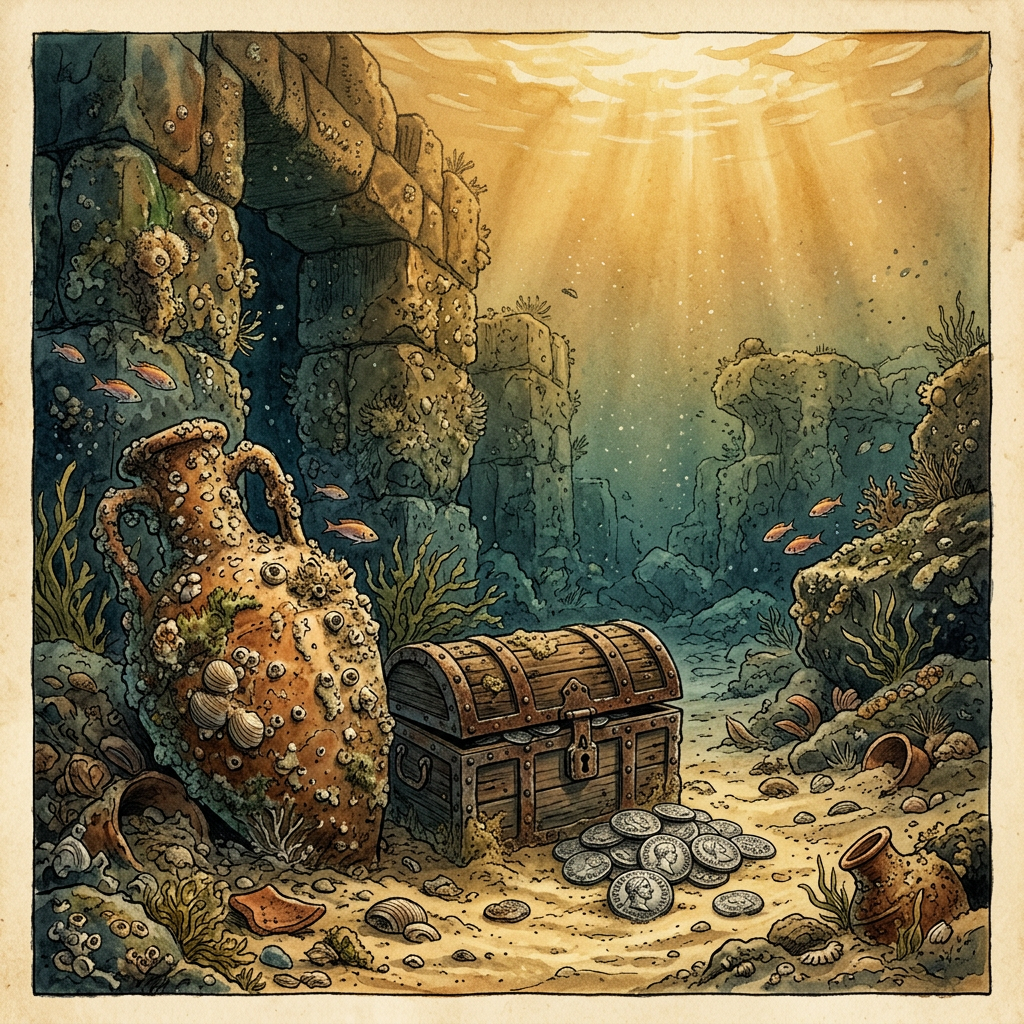 Submerged 2,000-Year-Old 'Roman Silk-Trading Port' Identified off the Coast of Tamil Nadu Using Deep-Sea Sonar