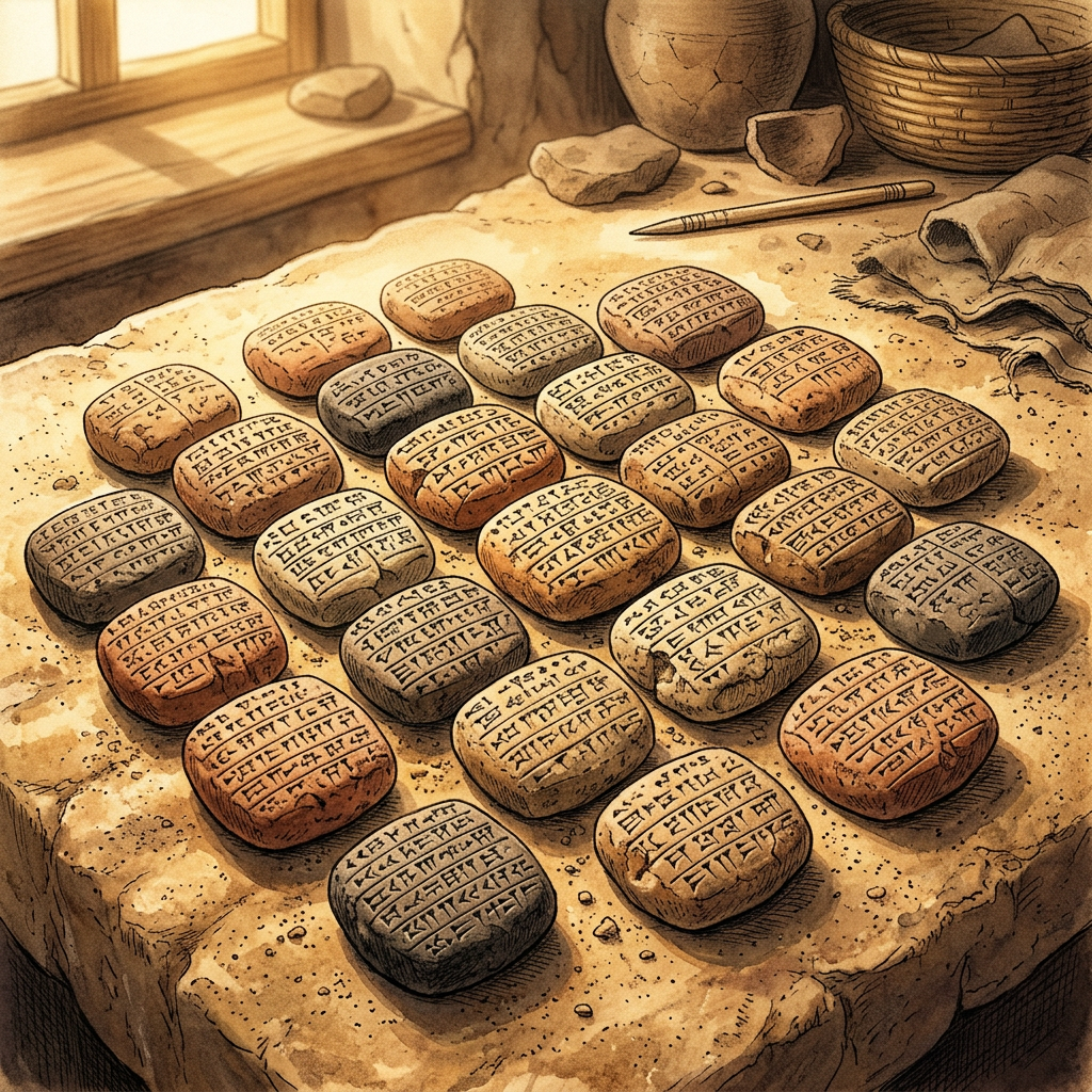 4,000-Year-Old 'Sumerian Master of the Royal Messengers' Archive and Cuneiform Travel-Permit Tablets Uncovered in Ancient Umma