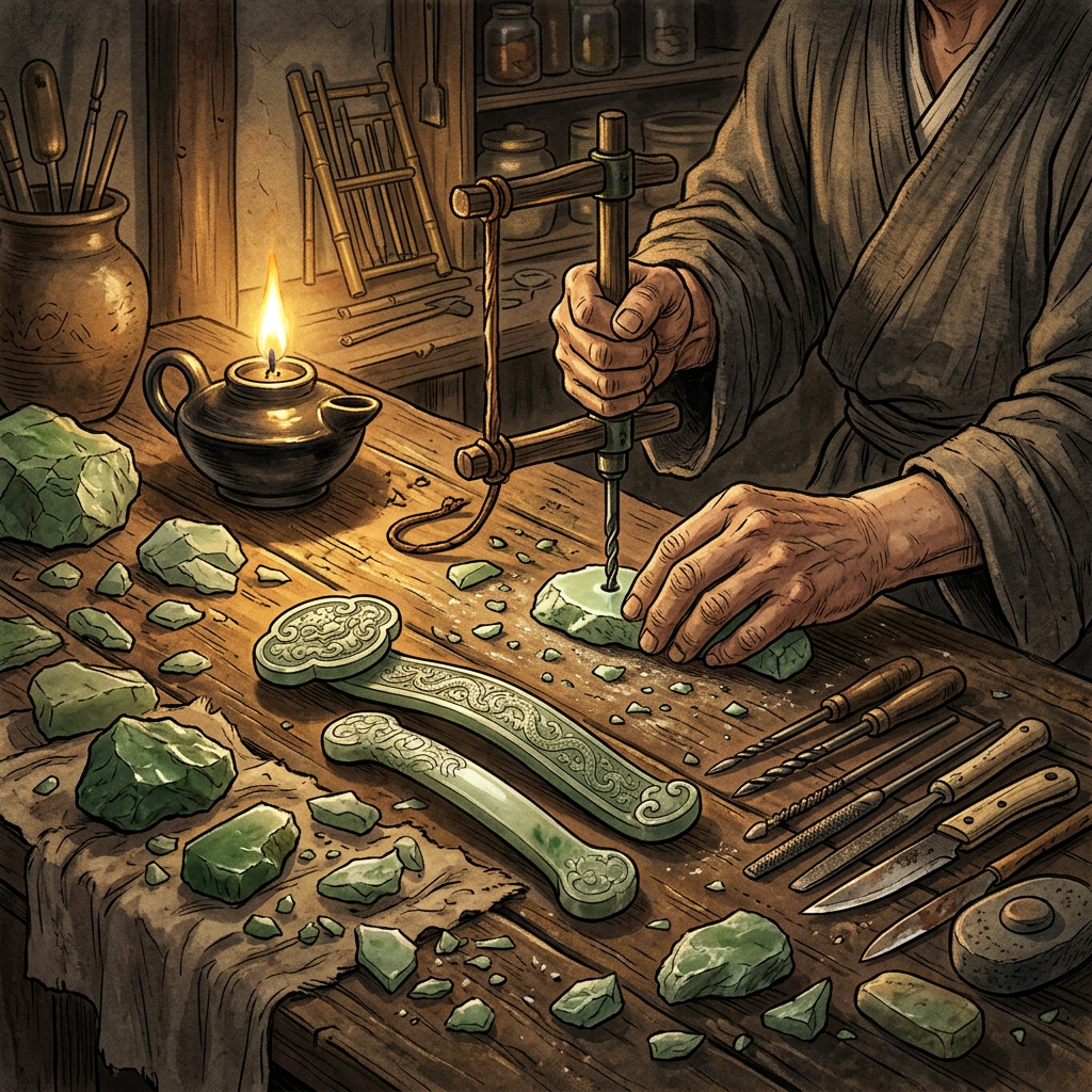 3,000-Year-Old 'Zhou Dynasty Imperial Gem-Inlay Studio' and Unfinished Nephrite Scepters Uncovered in Shaanxi