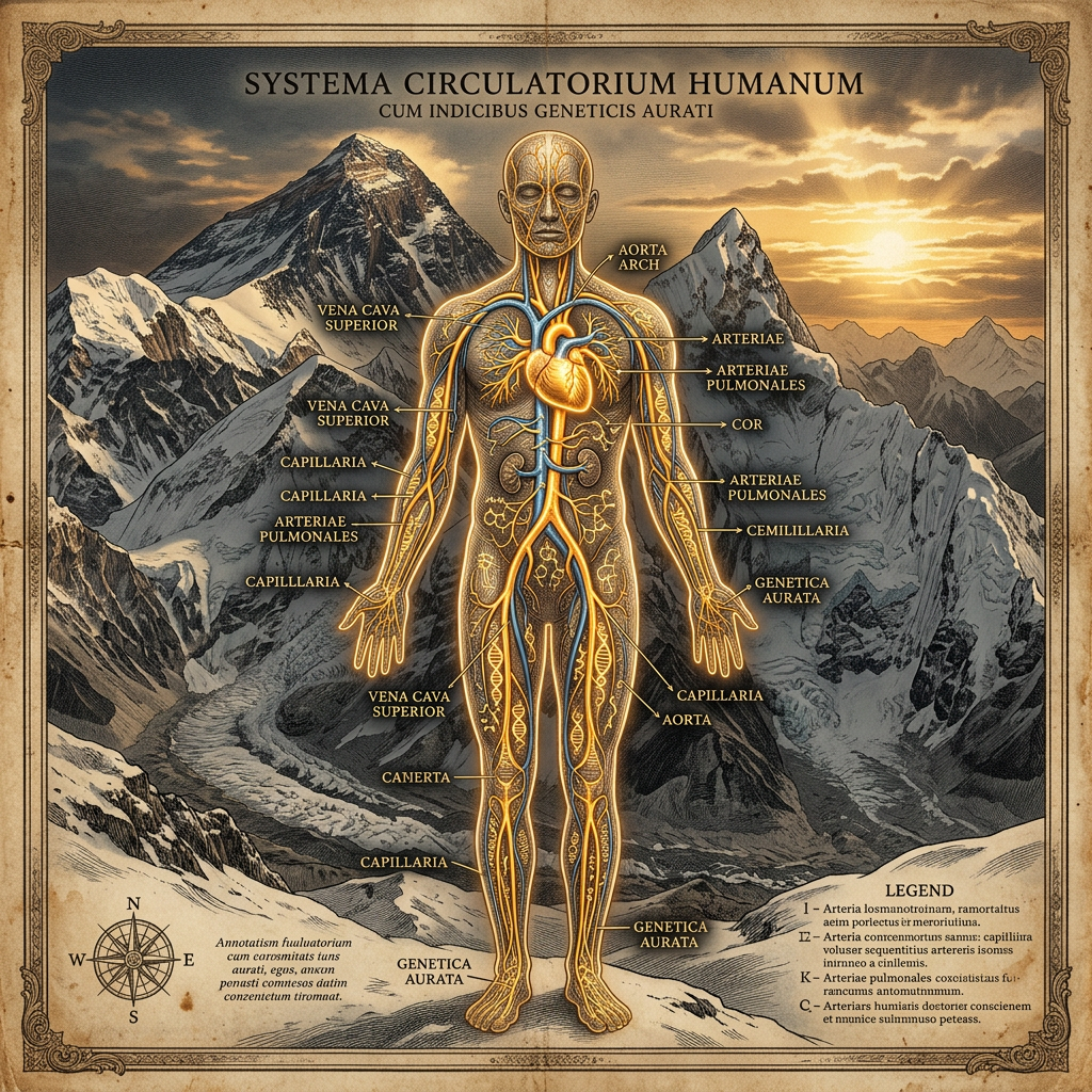 Genomic Analysis of 12,000-Year-Old 'Trans-Himalayan' Remains Identifies Earliest Genetic Adaptation to Cold-Induced Hypertension