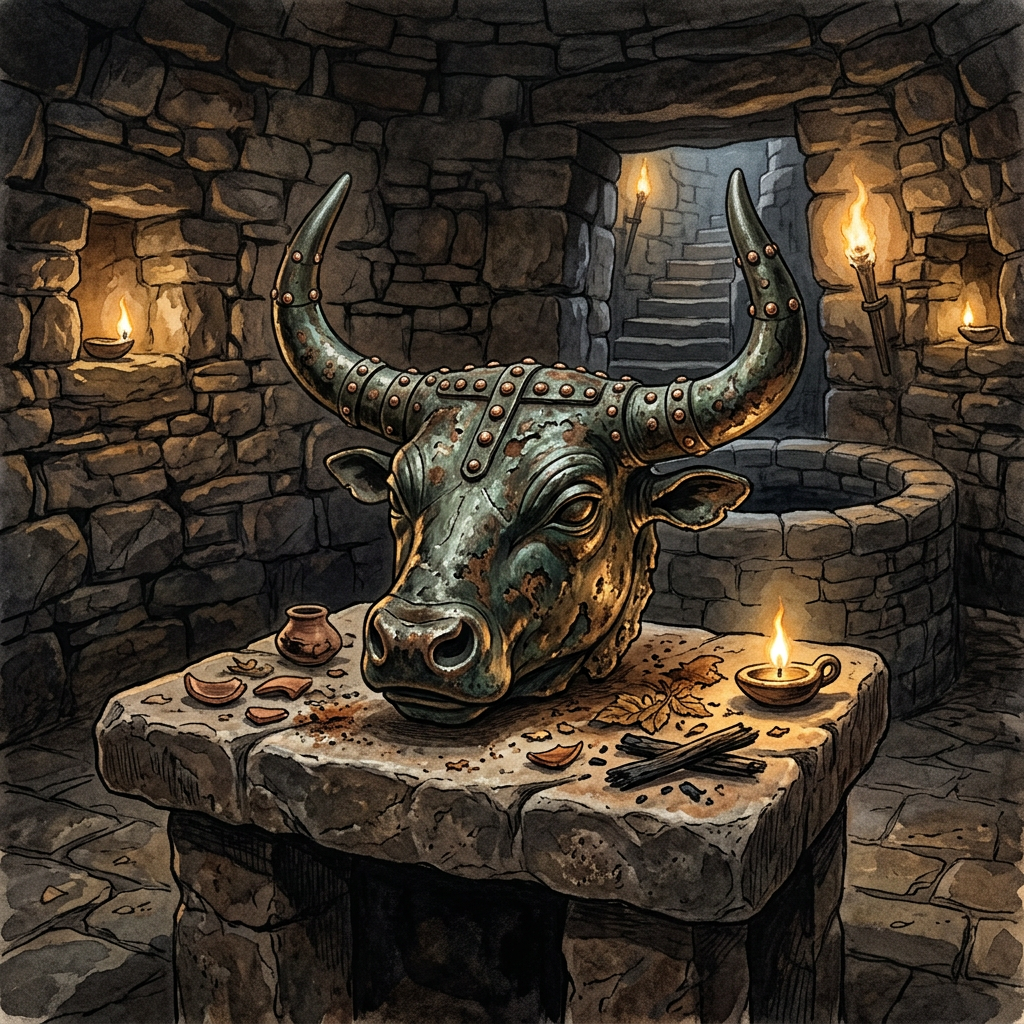 Discovery of 'Copper-Studded' Bull Masks in Ancient Sardinia Points to 3,000-Year-Old Roots of Nuragic Harvest Parades