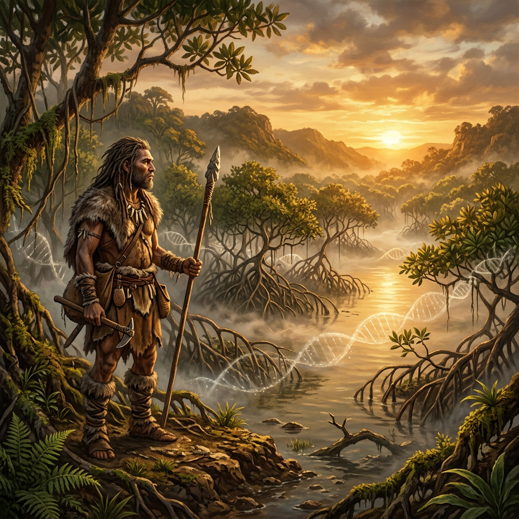 Genomic Analysis of 15,000-Year-Old 'Sundarbans' Deltaic Remains Identifies Earliest Genetic Adaptation to Mangrove-Based Dietary Ecosystems