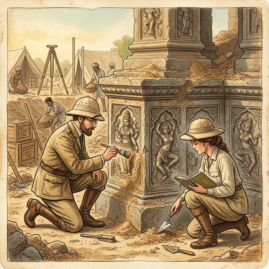 Discovery of a 10th-Century 'Later Chola' Era Shiva Temple with Rare 'Zinc-Copper' Statuary in Rural Tanjore