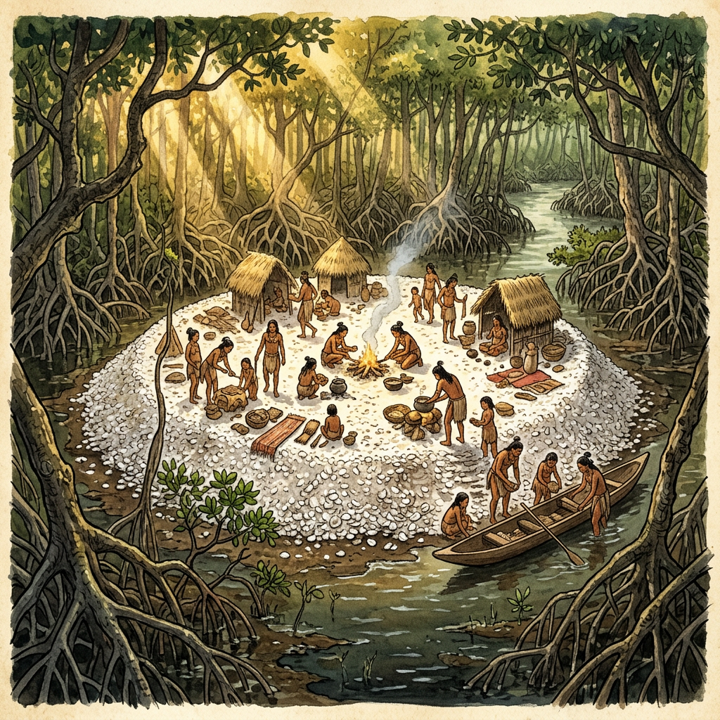 Archaeologists in the Niger Delta Uncover 'Oyster-Shell-Paved' Dance Floors Linked to 1,500-Year-Old 'Mangrove-Spirit' Festivals