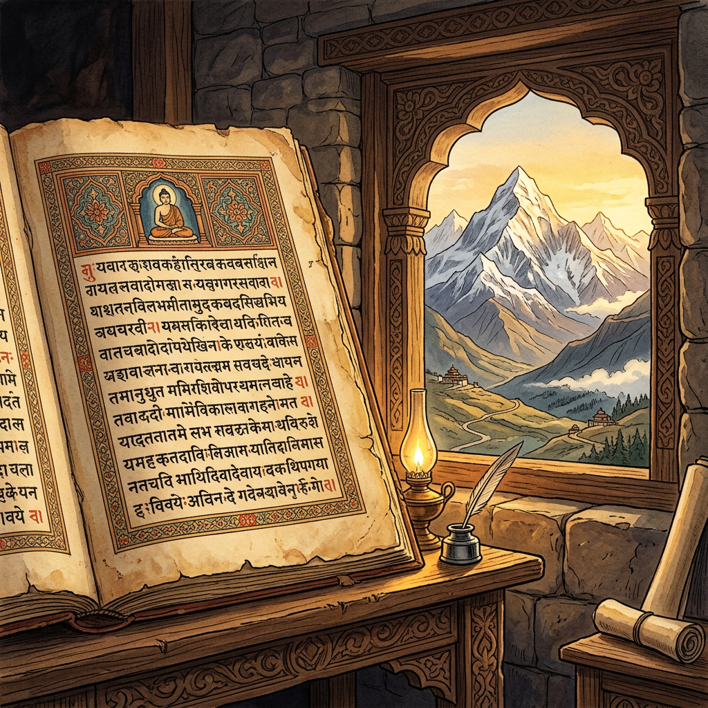 10th-Century 'Chetana-Vimarsha-Naya' Manuscript Discovered in Srinagar Vault Explores the Logic of 'Self-Witnessing'