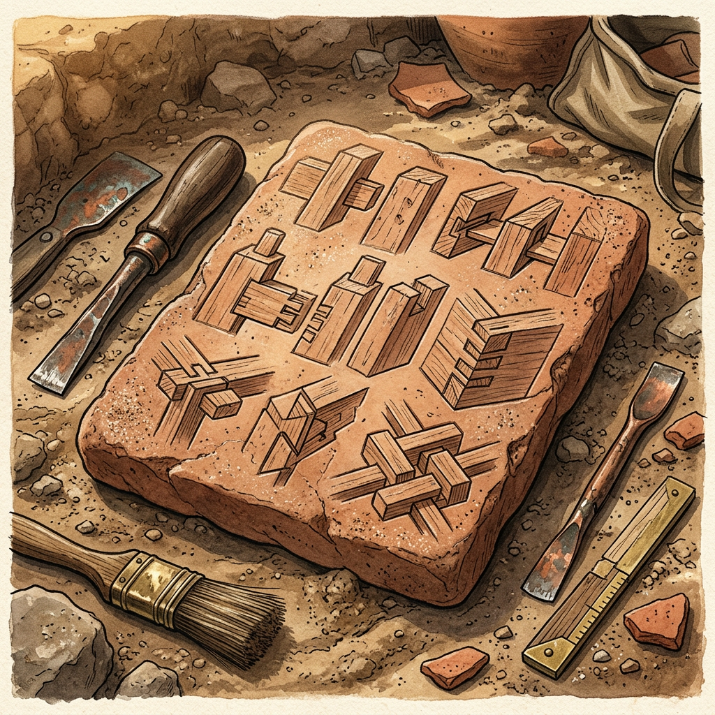 4,500-Year-Old 'Harappan Master of the Royal Wood-Carvers' Archive and Intact Clay Joinery Blueprints Uncovered at Rakhigarhi