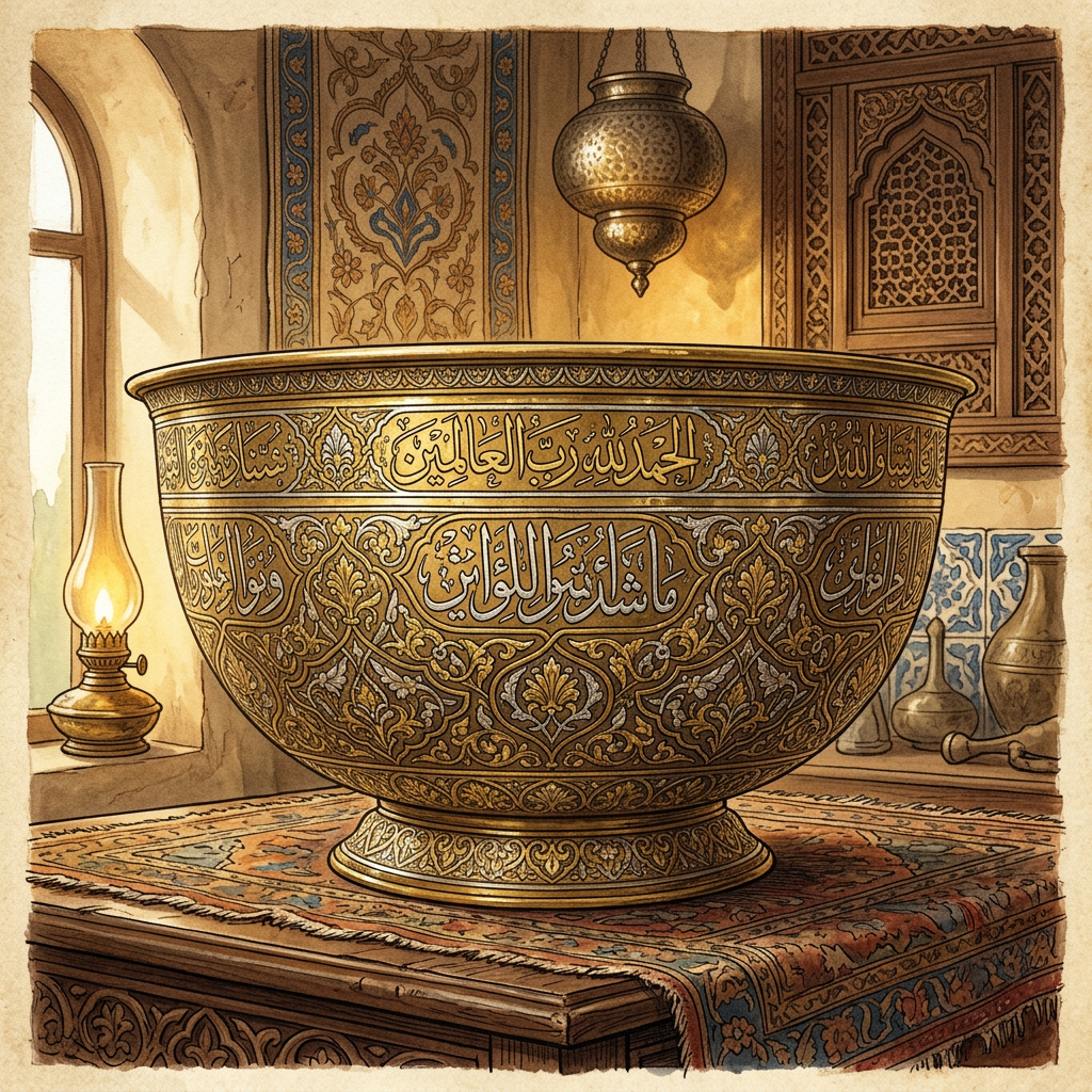 Museum of Fine Arts, Boston Formally Repatriates 14th-Century 'Mamluk-Era' Brass Basin to the Egyptian Ministry of Antiquities