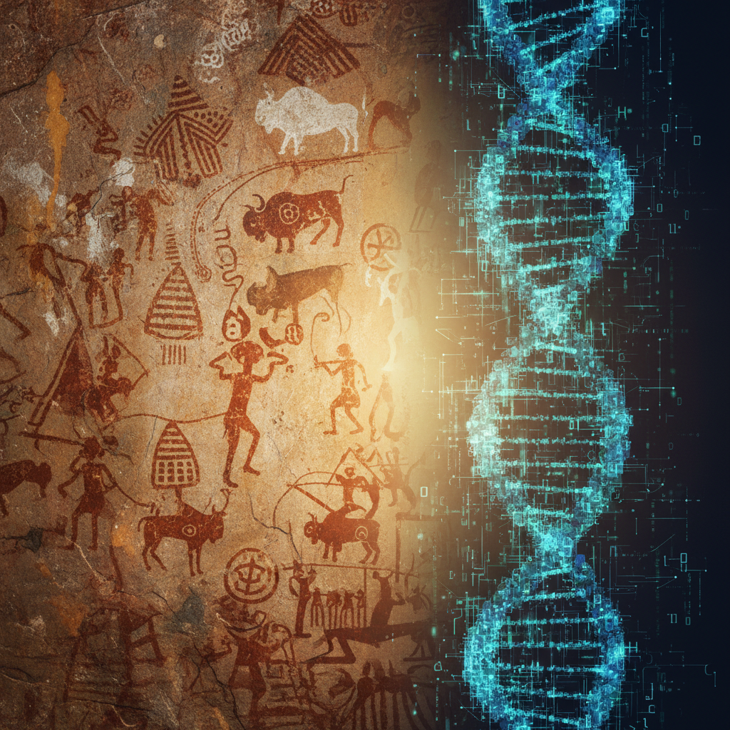 Genomic Study of 12,000-Year-Old 'Bhimbetka' Cave Dwellers Reveals Direct Genetic Continuity with Local Indigenous Tribes
