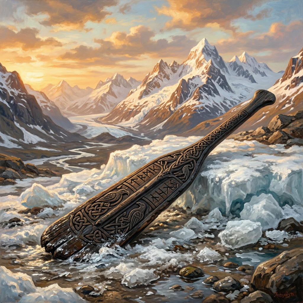 Climate Archaeology: Retreating Glaciers in the Southern Alps of New Zealand Reveal 800-Year-Old Māori Voyaging Equipment