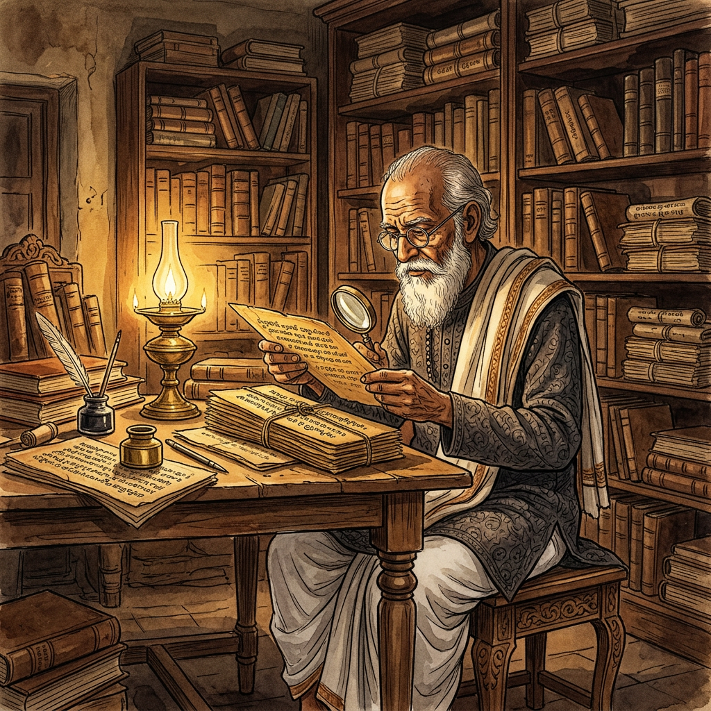 12th-Century 'Vak-Sphurana' Manuscript on the Philosophy of Semantic Reality Discovered in a Private Varanasi Collection