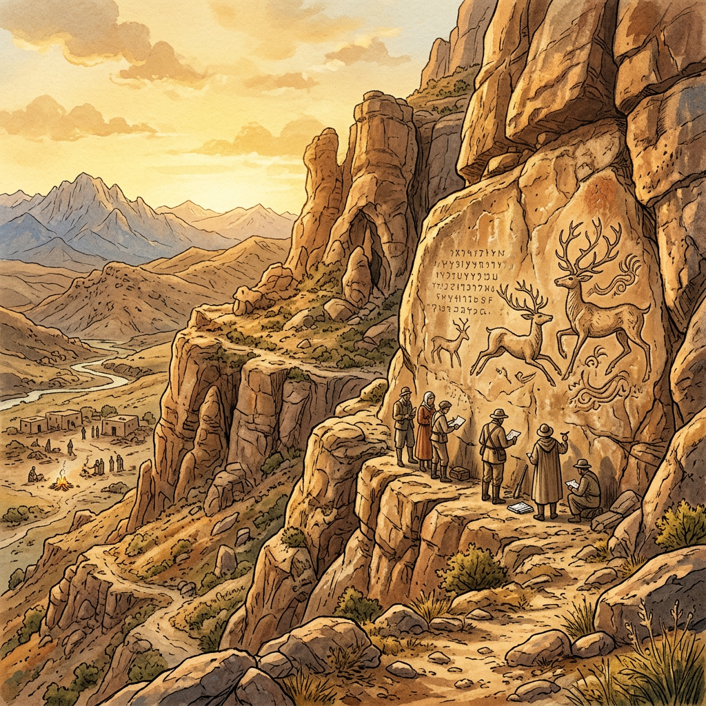 Ancient Central Asian Inscriptions Reveal 5th-Century BCE 'Indo-Scythian' Dialogue on the Metaphysics of Fate