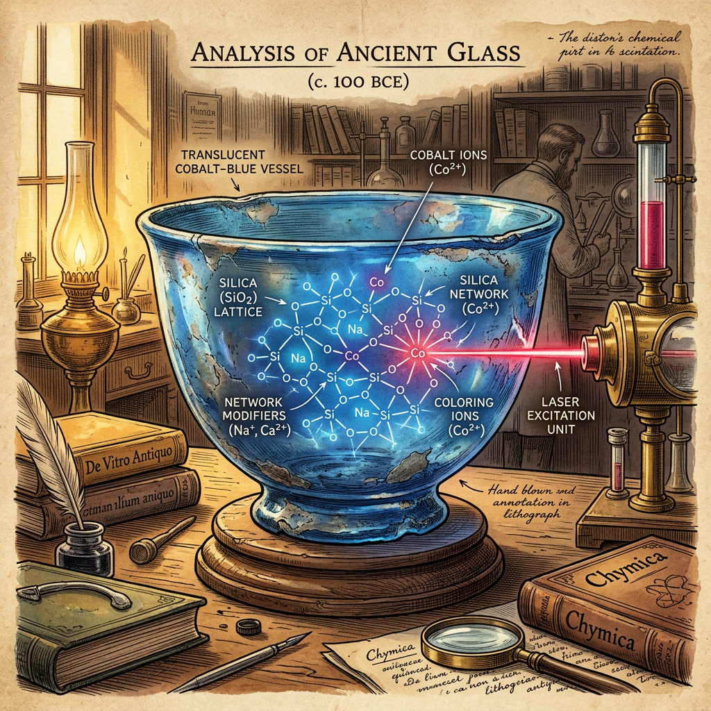 Trace Element Analysis of 2nd-Century 'Kushan' Glassware Reveals Sophisticated Chemical Interaction with Roman Manufacturing Techniques