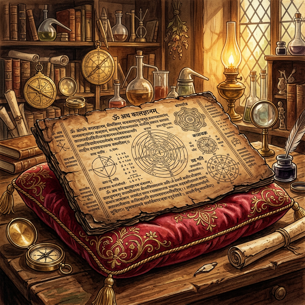 Discovery of 8th-Century 'Sabda-Chitram' Manuscript in Assam Vault Explores the 'Philosophy of Visualized Sound'