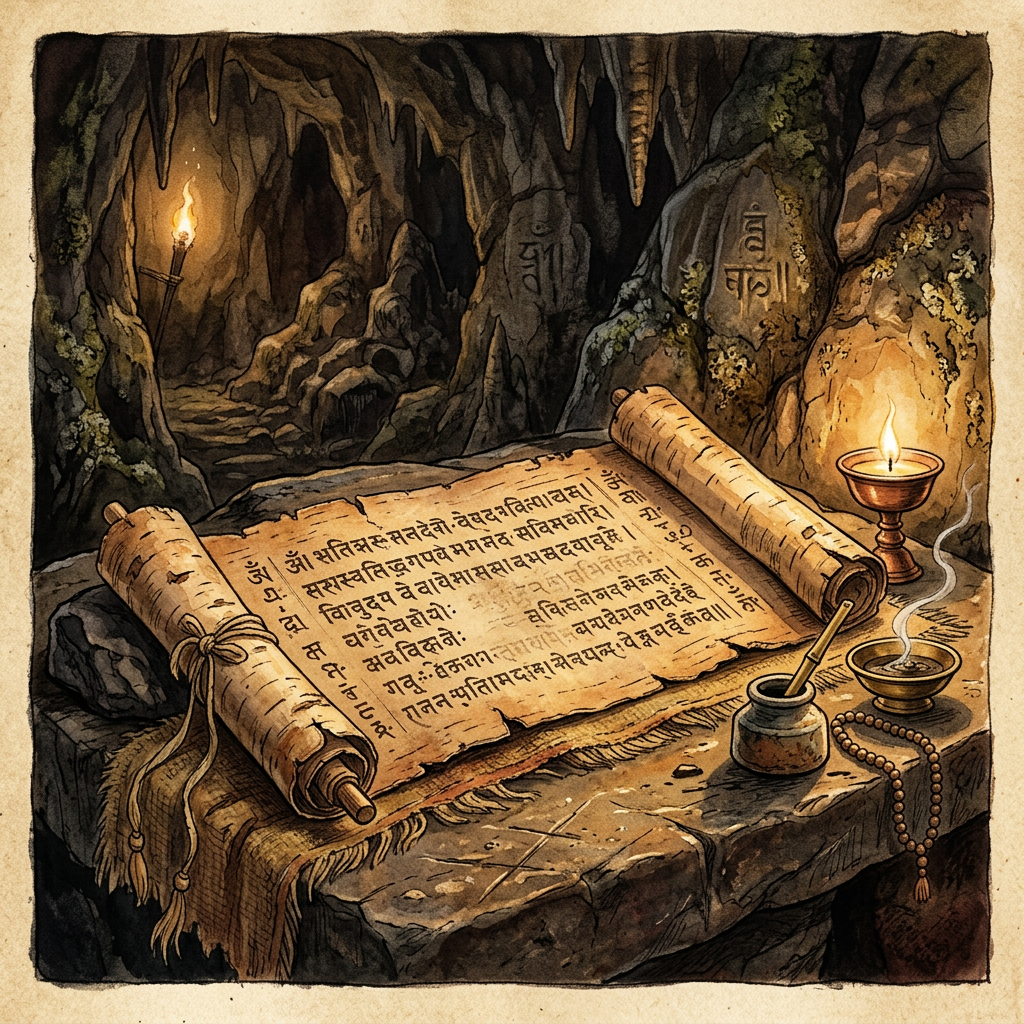 10th-Century 'Prakriti-Sandesh' Scroll Found in a Remote Sikkim Cave Details Ancient Philosophy of Bio-Centric Ethics