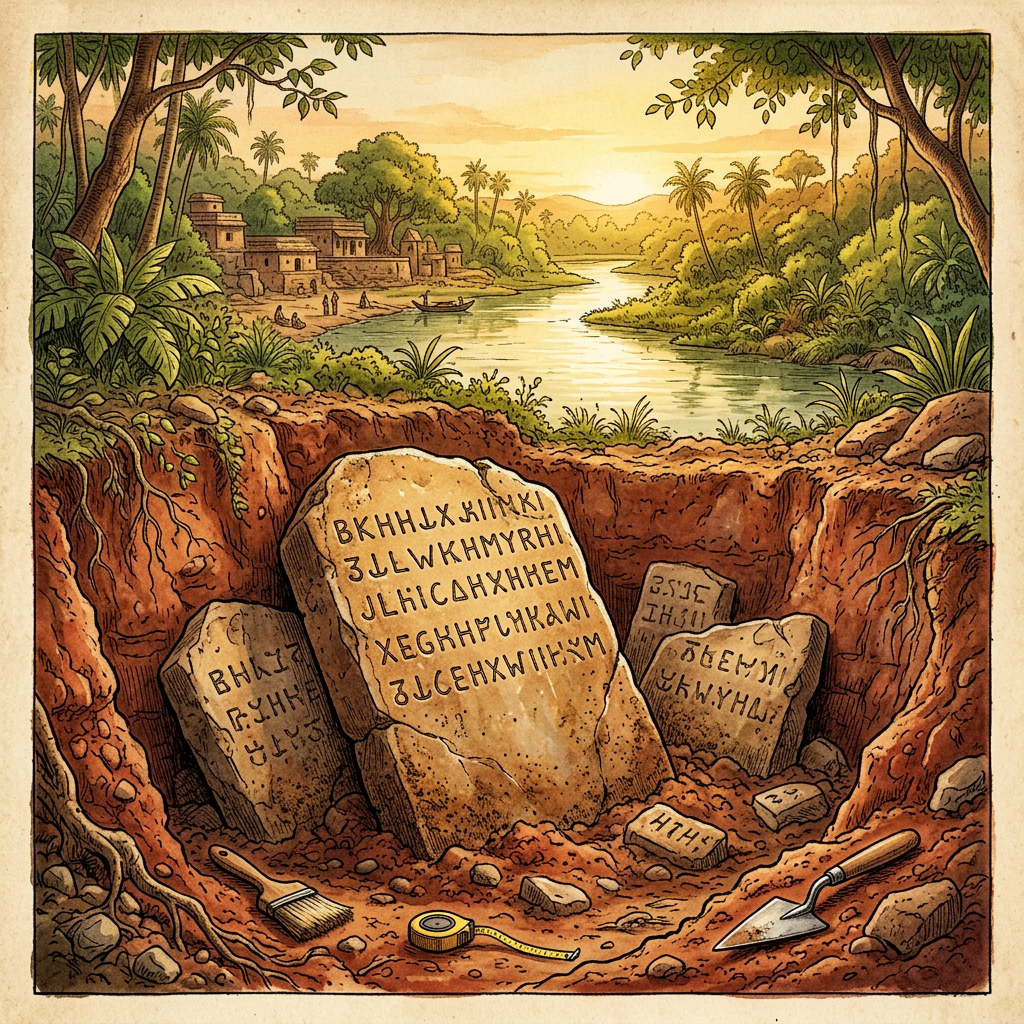 Discovery of 4th-Century BCE 'Niti-Kalam' Fragments in Andhra Pradesh Detailing the Philosophy of Civic Integrity