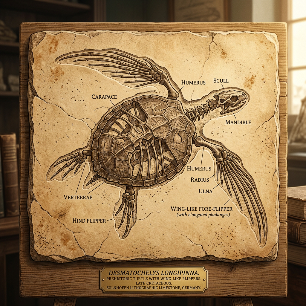 Fossilized 100-Million-Year-Old 'Gliding Marine Turtle' Species Identified in Queensland’s Eromanga Basin