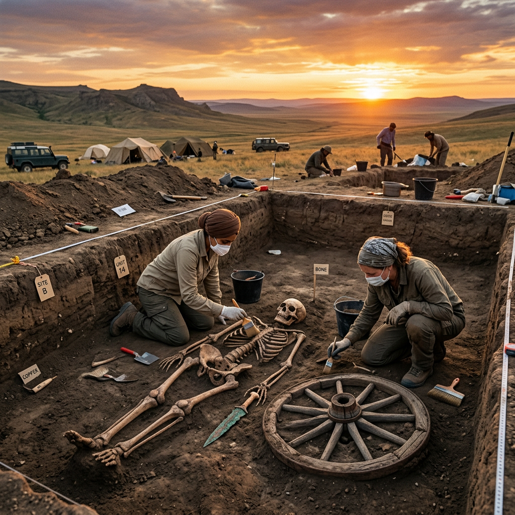Genomic Breakthrough: DNA from Kurgan Burials Confirms Yamnaya Migration Patterns into Europe and South Asia
