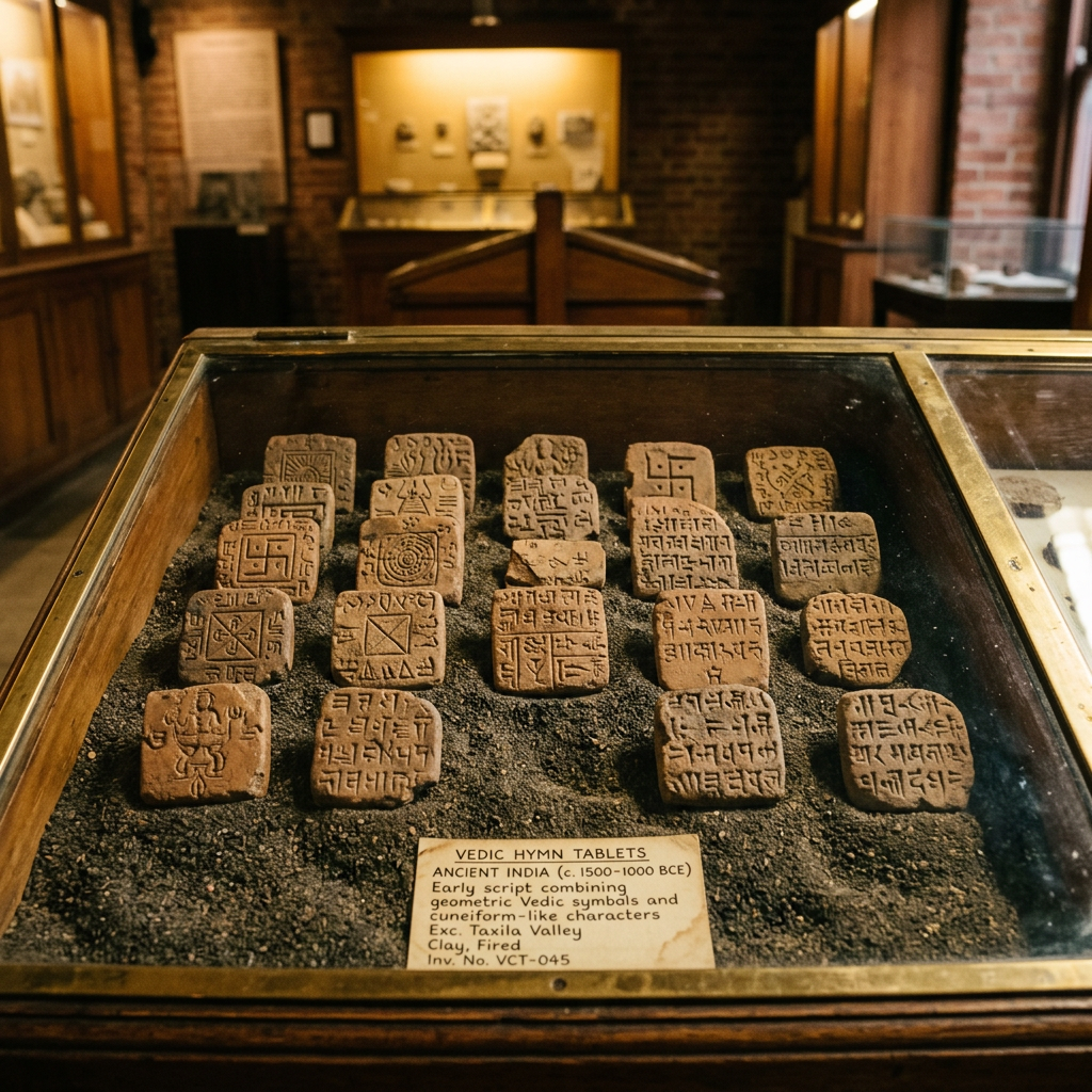 6th-Century BCE 'Rta-Anu-Vada' Clay Tablets Found in Ghaggar Basin Detail Early Vedic Philosophy of Atomism