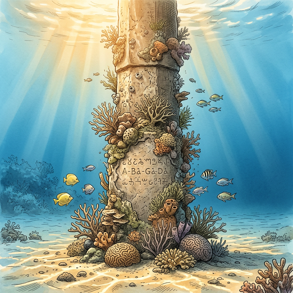 Submerged Inscriptions near Mamallapuram Detail a 7th-Century 'Philosophy of the Sea' Centered on Dharmic Stewardship