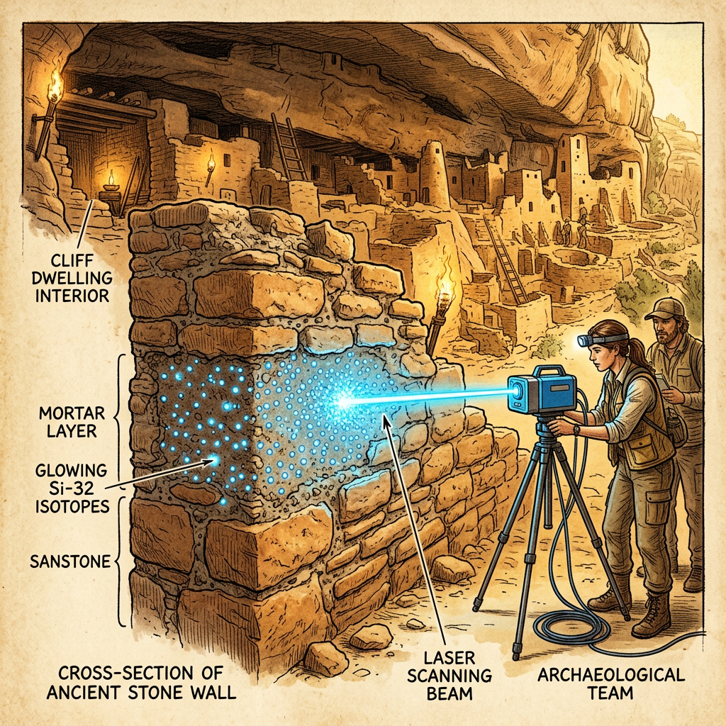 Breakthrough 'Cosmogenic Silicon-32' Dating Methodology Refines the Chronology of Ancestral Puebloan Cliff Dwellings to Sub-Decadal Precision