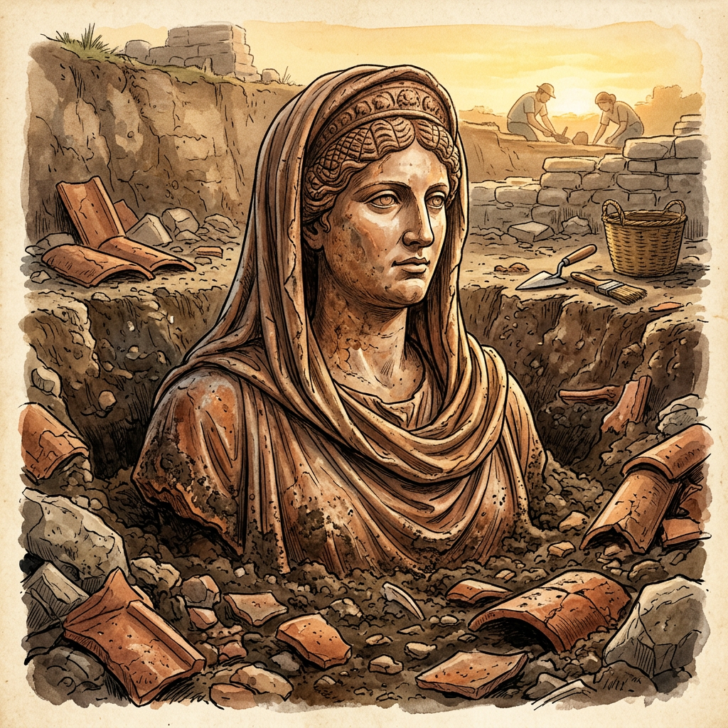 2,300-Year-Old 'Temple of Juno' with Pristine Terracotta Sculptures Uncovered in Ancient Sabine Territory