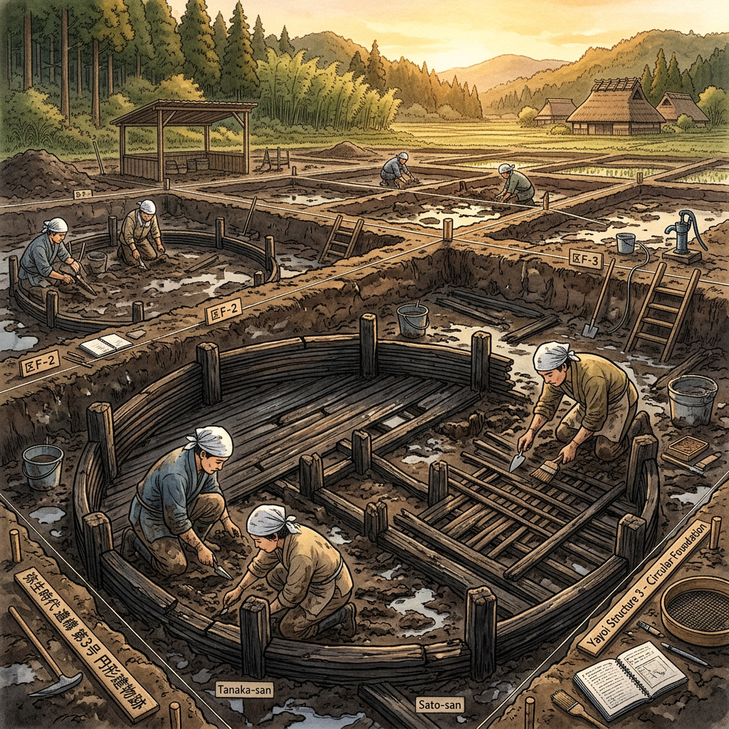 2,000-Year-Old 'Yayoi-Period' Ritual Plaza with Intact Wooden Divination Tablets Uncovered in Nara Prefecture