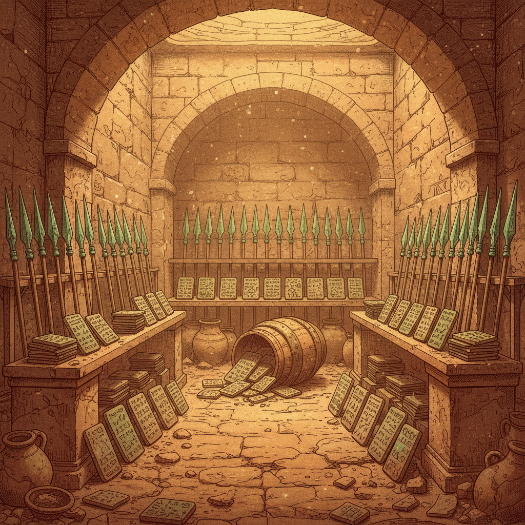 Archaeologists in Ancient Larsa Uncover a 3,800-Year-Old 'Old Babylonian Royal Armory' with Intact Bronze Spearheads