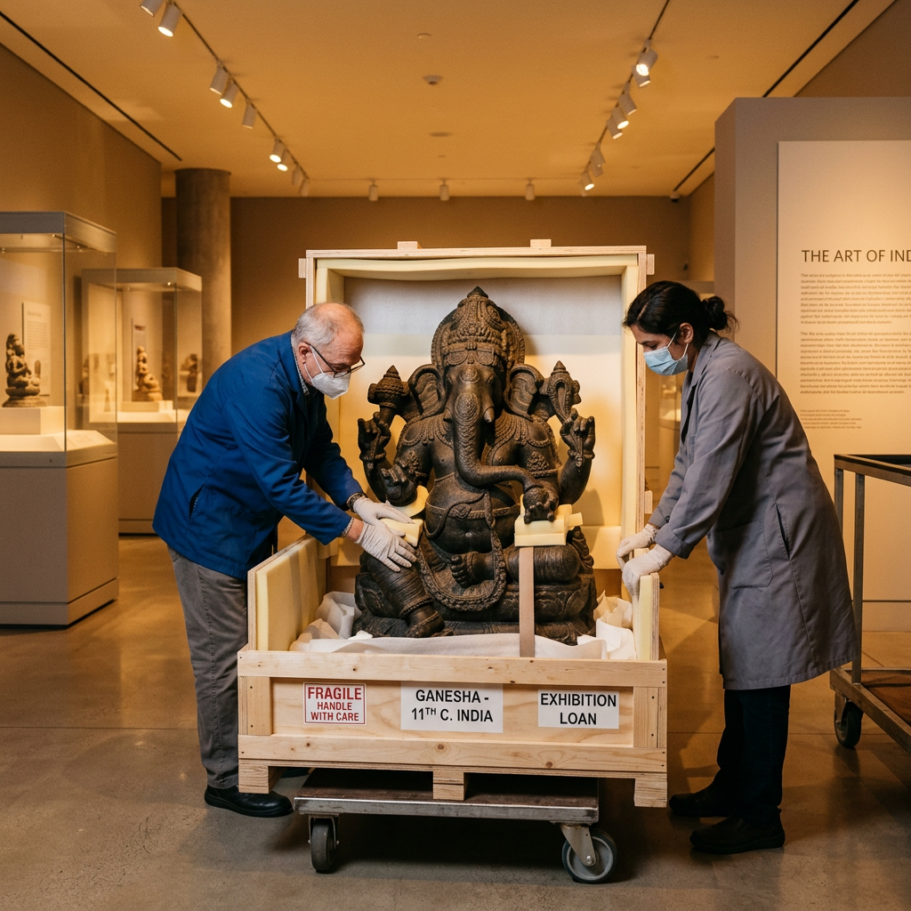 Kyoto Museum Repatriates Rare 9th-Century 'Rashtrakuta' Ganesha Sculpture to Karnataka in Landmark Heritage Agreement